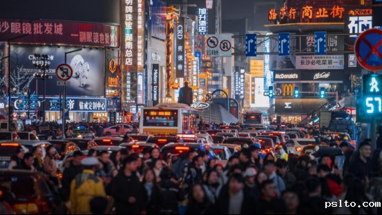 长沙市黄兴南路步行商业街